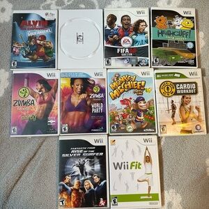 Collection of Wii games (11 total)